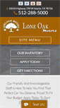 Mobile Screenshot of loneoakmotors.com